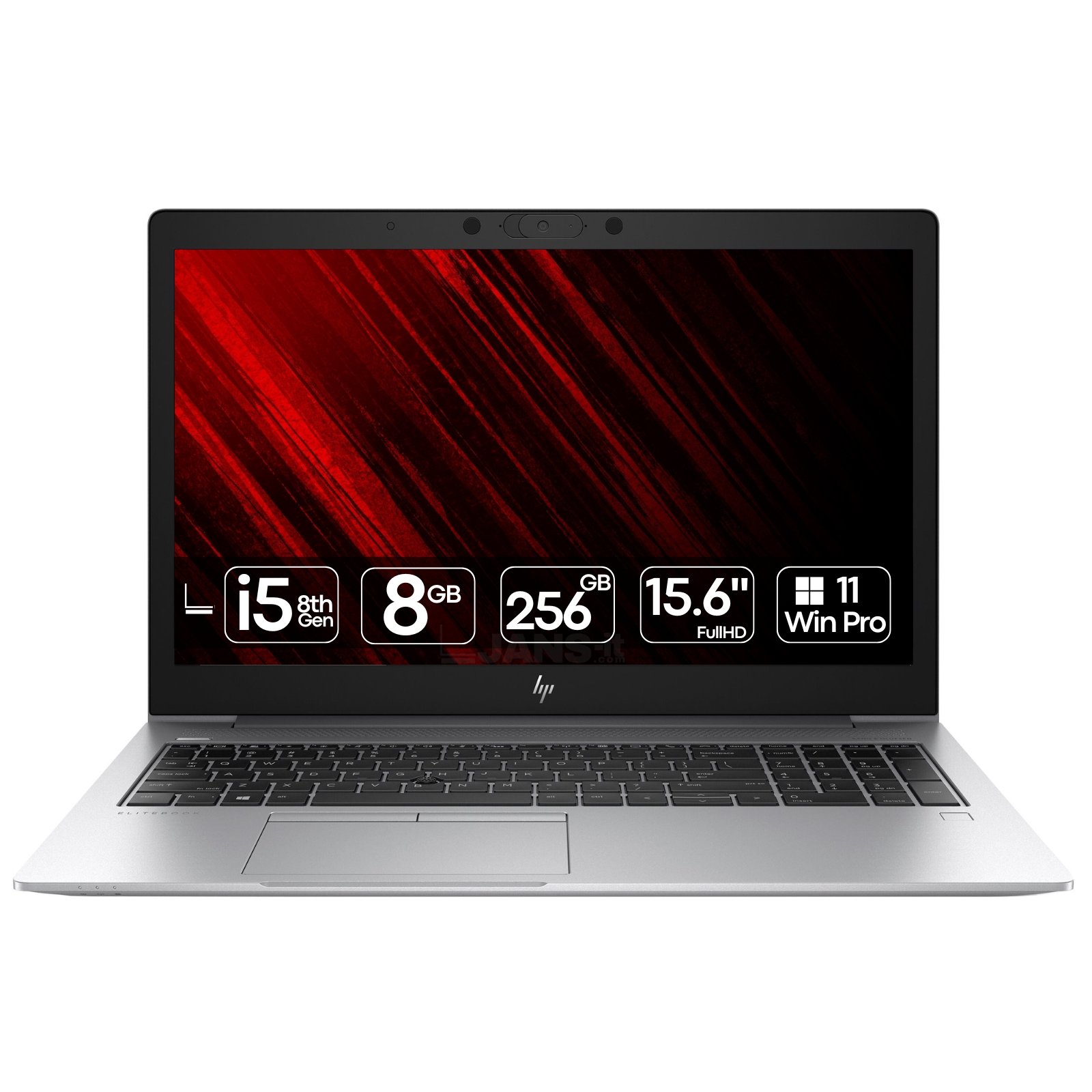 Portátil profissional HP EliteBook 850 G6 recondicionado JANSit – Processador Intel Core i5, ecrã de 15.6 polegadas Full HD e chassis premium em alumínio escovado. Design ultra-slim executivo, estado Grade A com garantia JANSit.