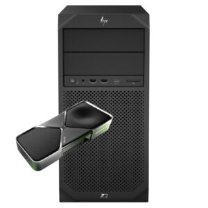 Workstation HP Z2 G4 Tower recondicionada JANSit – Upgrade para gráfica NVIDIA RTX 5060, processador de alta performance e design profissional expansível. Potência ideal para rendering 3D, Inteligência Artificial e Gaming avançado. Estado Grade A com garantia JANSit.