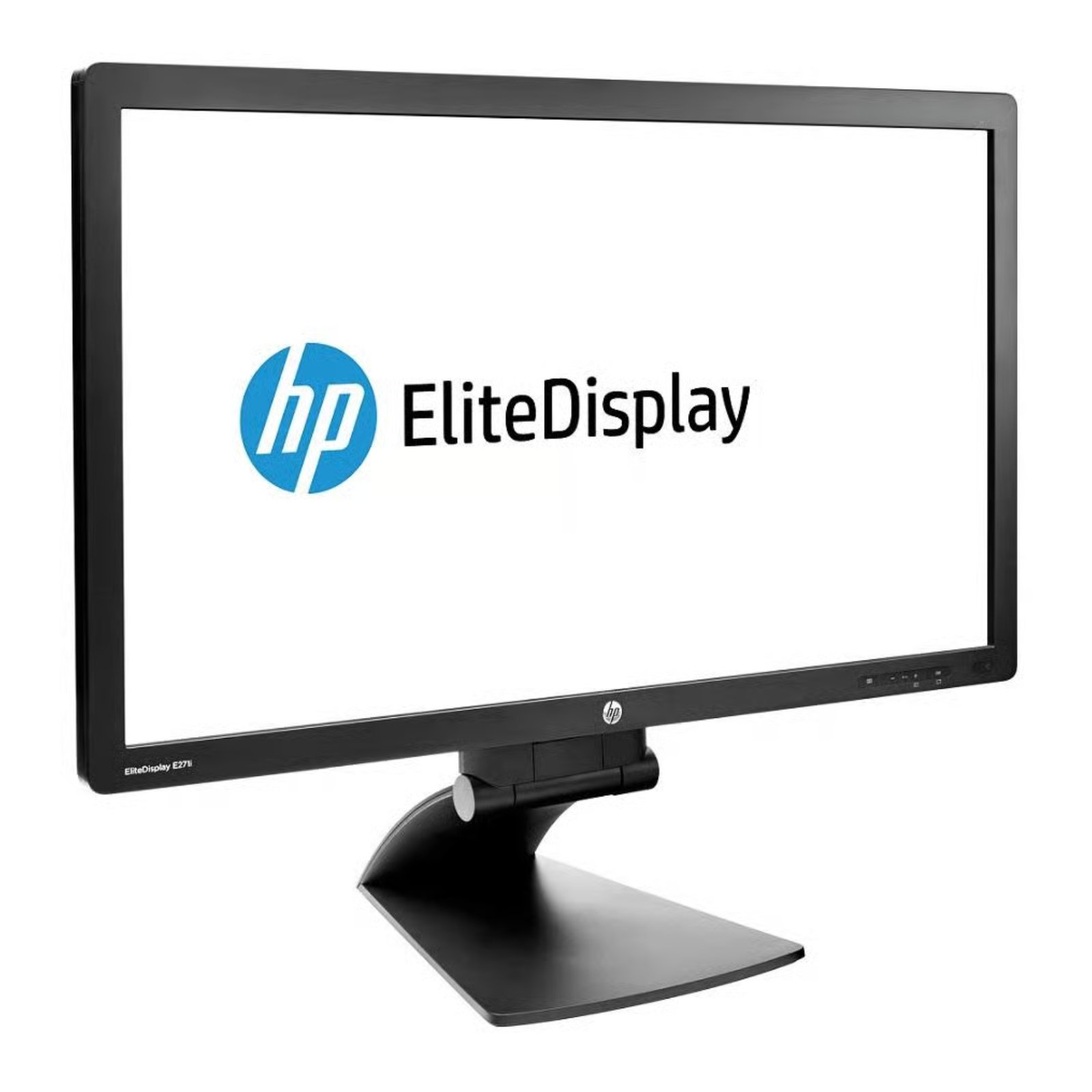 Monitor HP EliteDisplay E231 recondicionado JANSit – Monitor de 23 polegadas com design ergonómico e ajuste de inclinação e altura para máxima produtividade. Vista lateral do monitor HP EliteDisplay E231 com garantia JANSit.