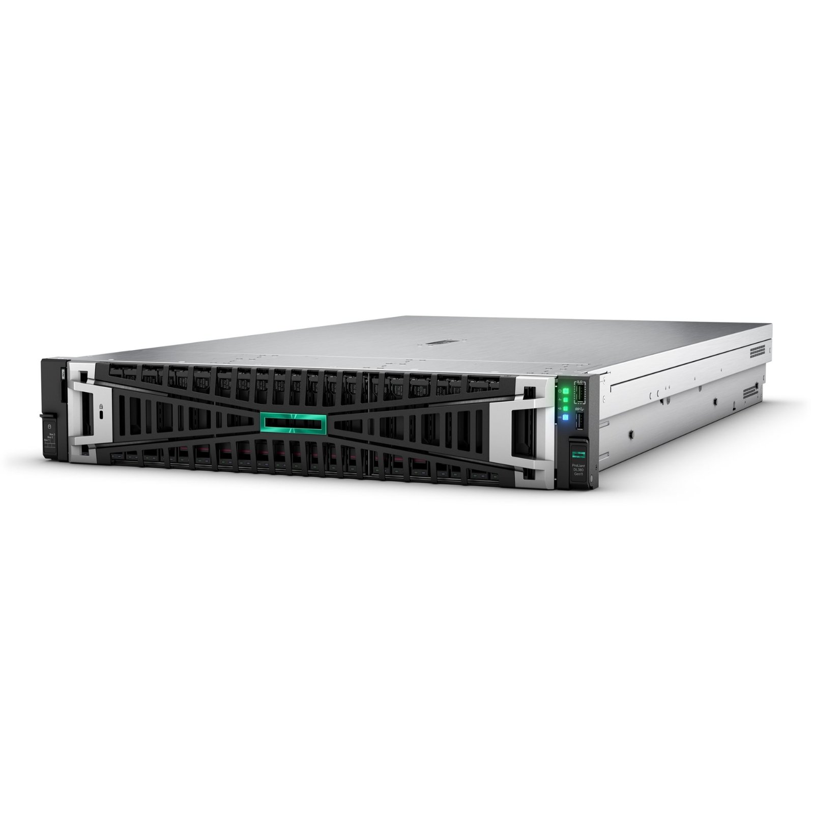 Servidor Novo em Caixa Selada HPE ProLiant DL380 Gen11 com controladora MR408i-a JANSit – Detalhe dos selos de segurança e 3 anos de garantia. Vista lateral da embalagem original lacrada de fábrica com garantia JANSit.