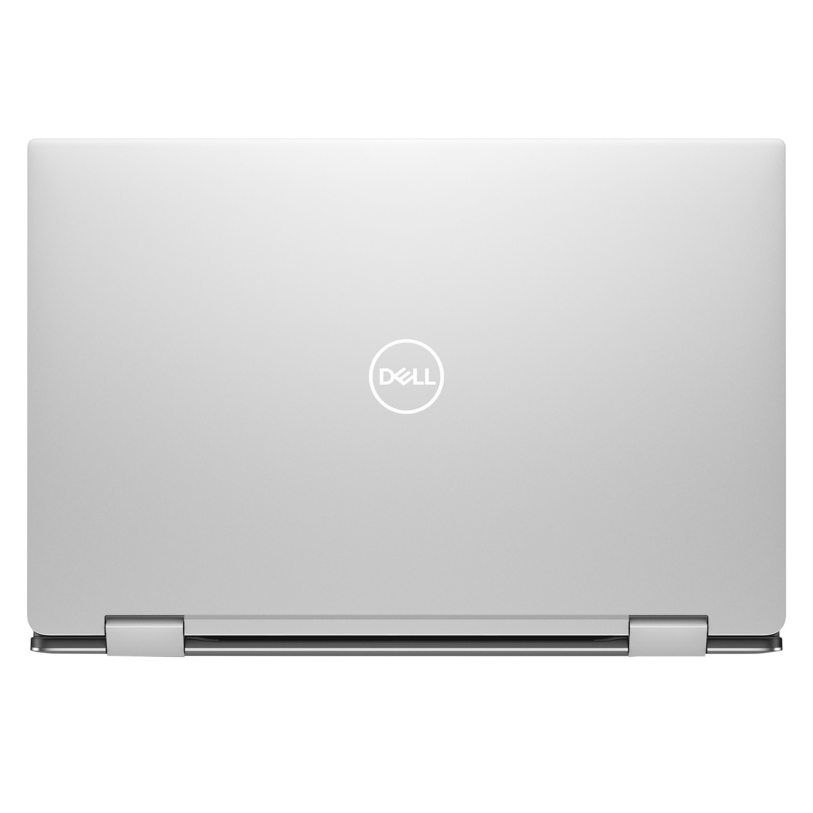 Workstation Portátil Dell Precision 5530 recondicionado JANSit – Vista traseira da workstation de 15.6 polegadas, exibindo o acabamento premium em alumínio prateado, a dobradiça única robusta e o perfil ultraportátil do chassis fechado. Com garantia JANSit.