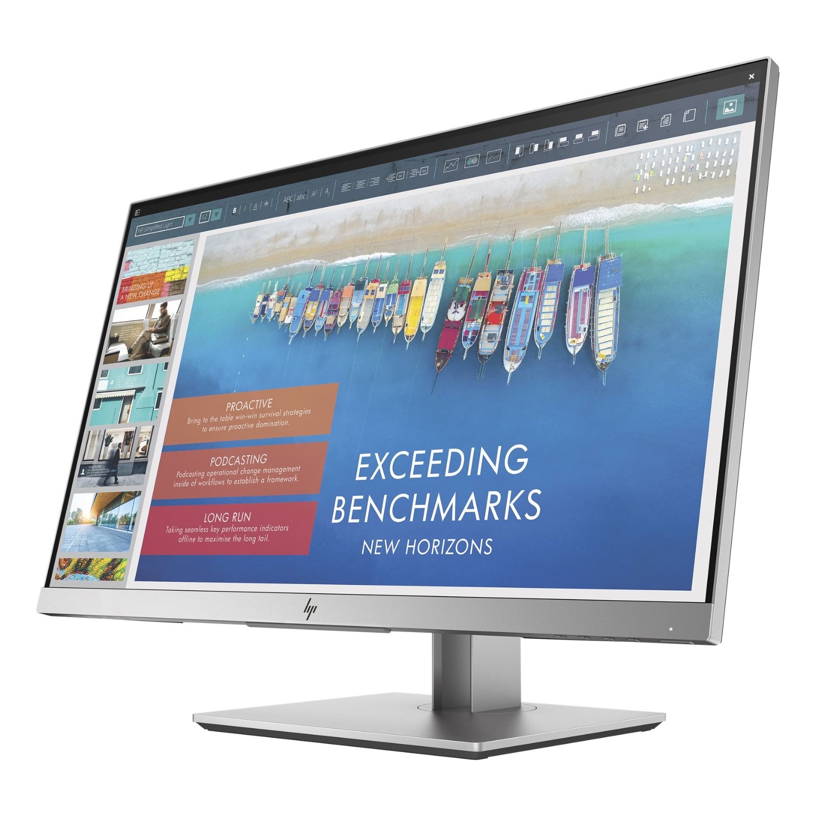 Monitor Recondicionado HP EliteDisplay E243d, 24 polegadas, Dock Monitor - Imagem Lateral Direita JANSit