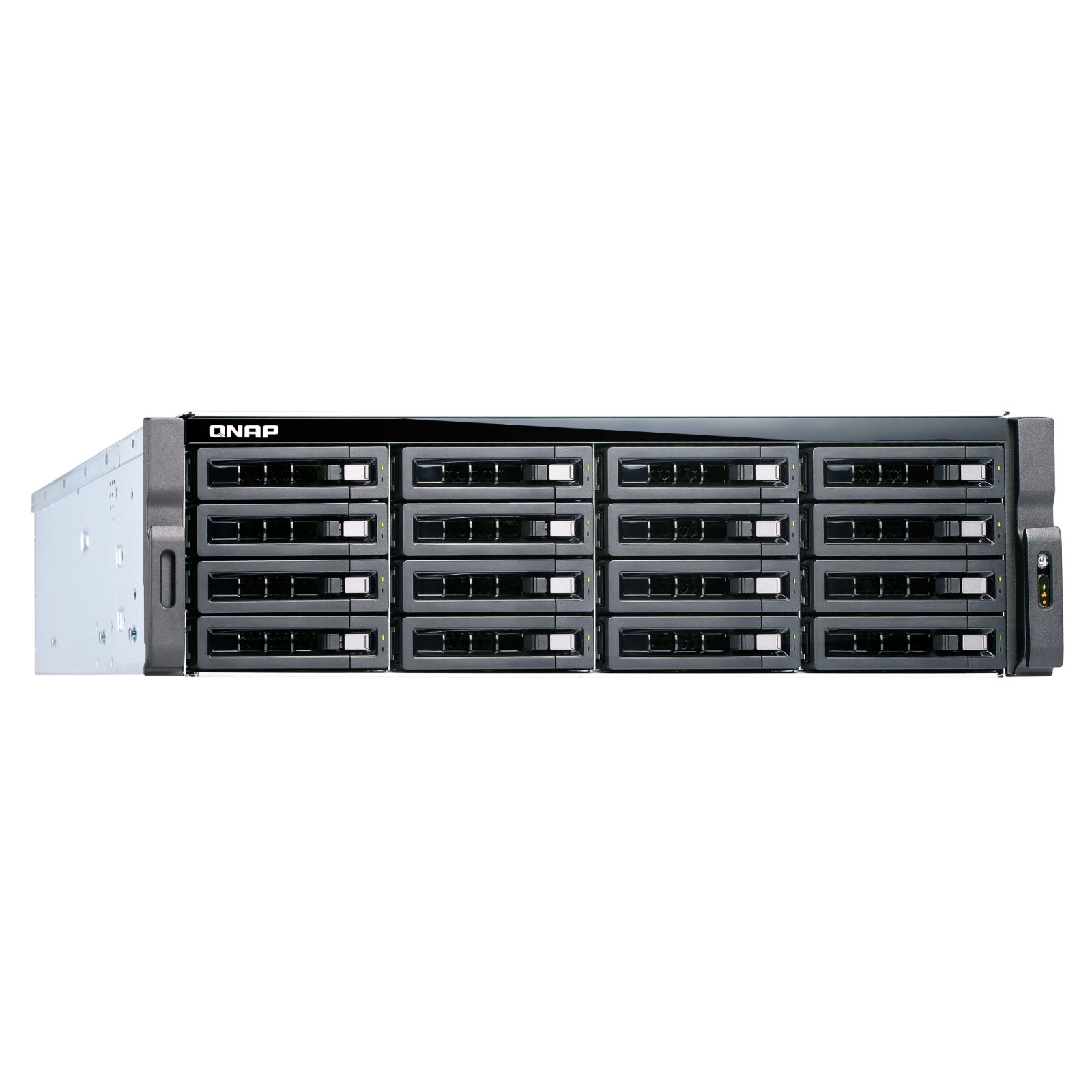 NAS Recondicionada QNAP TS-1673U-RP com 16GB RAM, AMD 4C - Imagem Lateral Esquerda JANSit