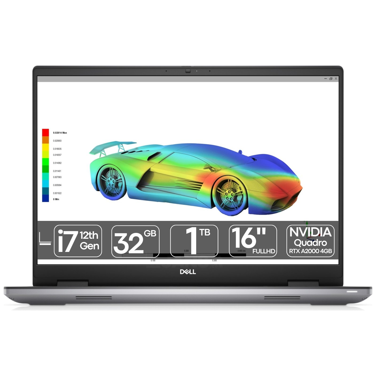Workstation Portátil Recondicionada Dell Precision 7670, Intel Core i7, RTX A2000, 16 polegadas - Imagem Principal JANSit