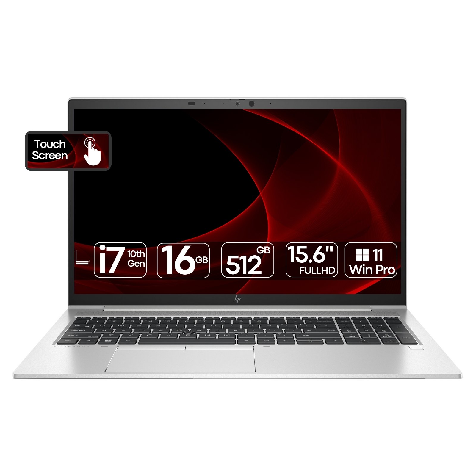 Portátil Recondicionado HP Elitebook 850 G7, Intel Core i7, 15.6 polegadas, Ecrã Tátil - Imagem Principal JANSit