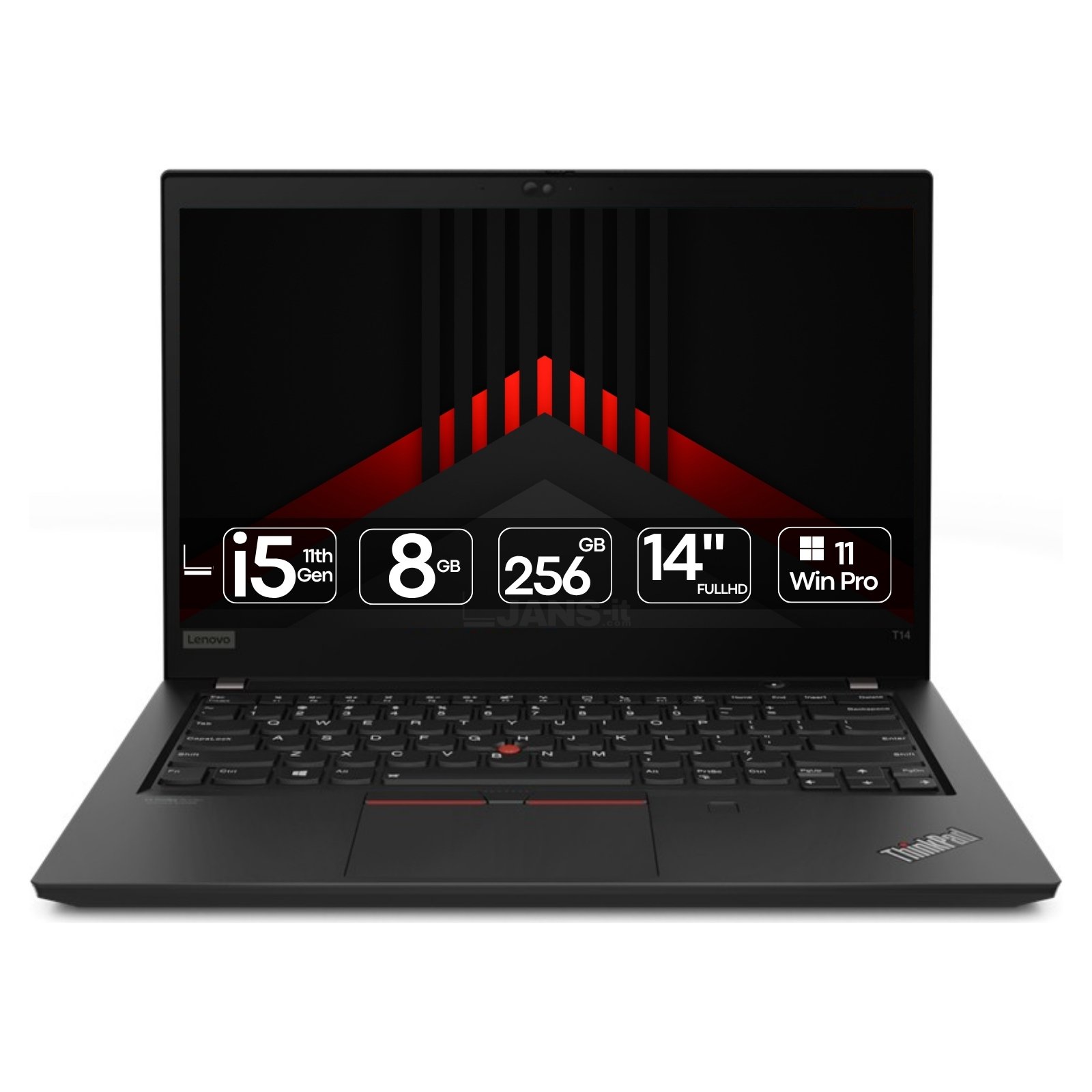 Portátil Recondicionado Lenovo ThinkPad T14 G2, Intel Core i5 - Imagem Principal JANSit