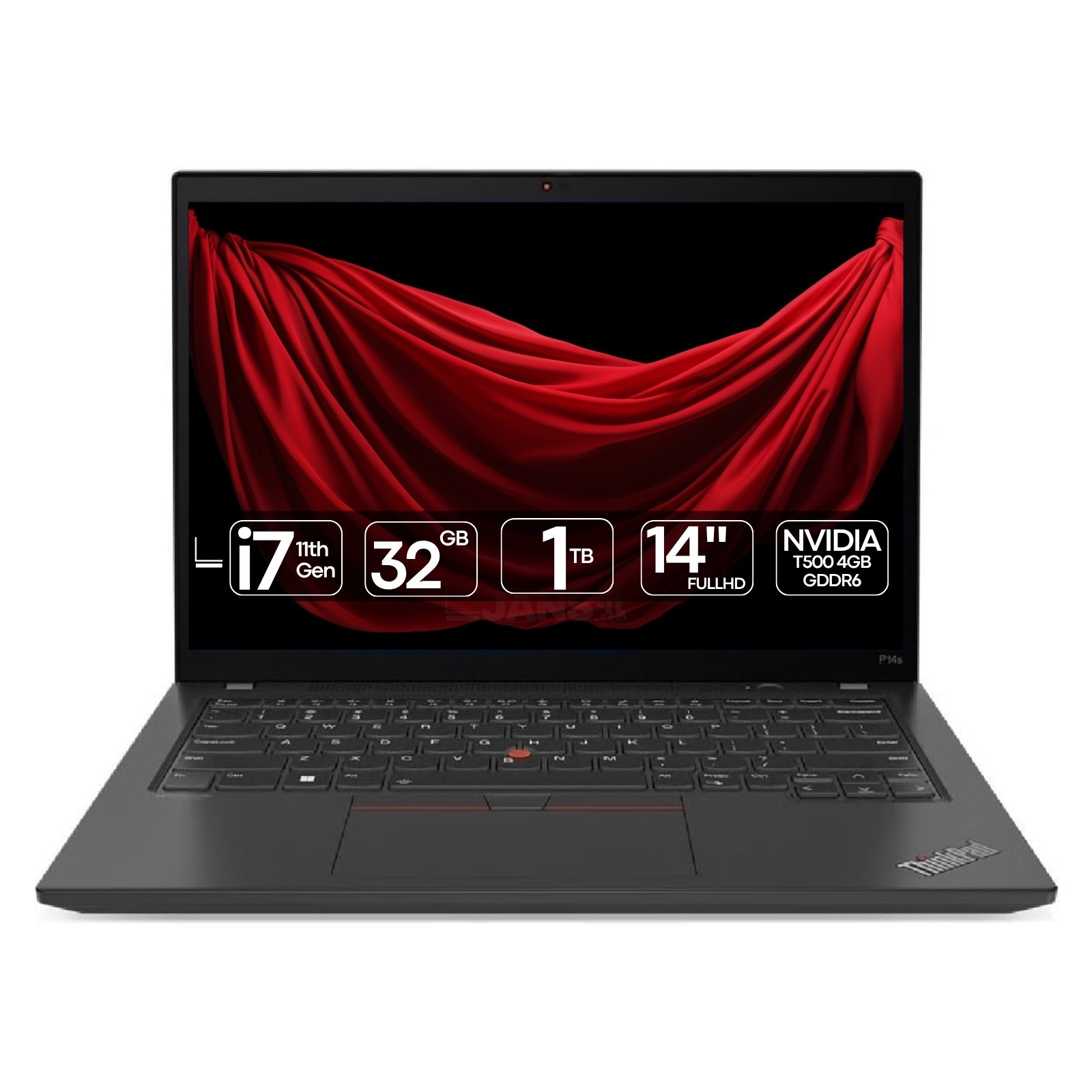 Workstation Portátil Recondicionada Lenovo ThinkPad P14s Gen 2, Intel Core i7 - Imagem Principal JANSit