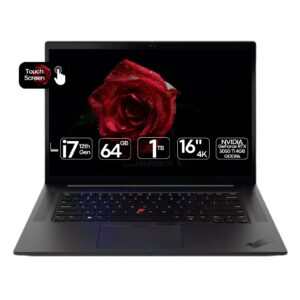 Workstation Portátil Recondicionada Lenovo ThinkPad X1 Extreme Gen 5, Intel Core i7, 16 polegadas 4K ecrã tátil, RTX 3050 Ti - Imagem Principal JANSit