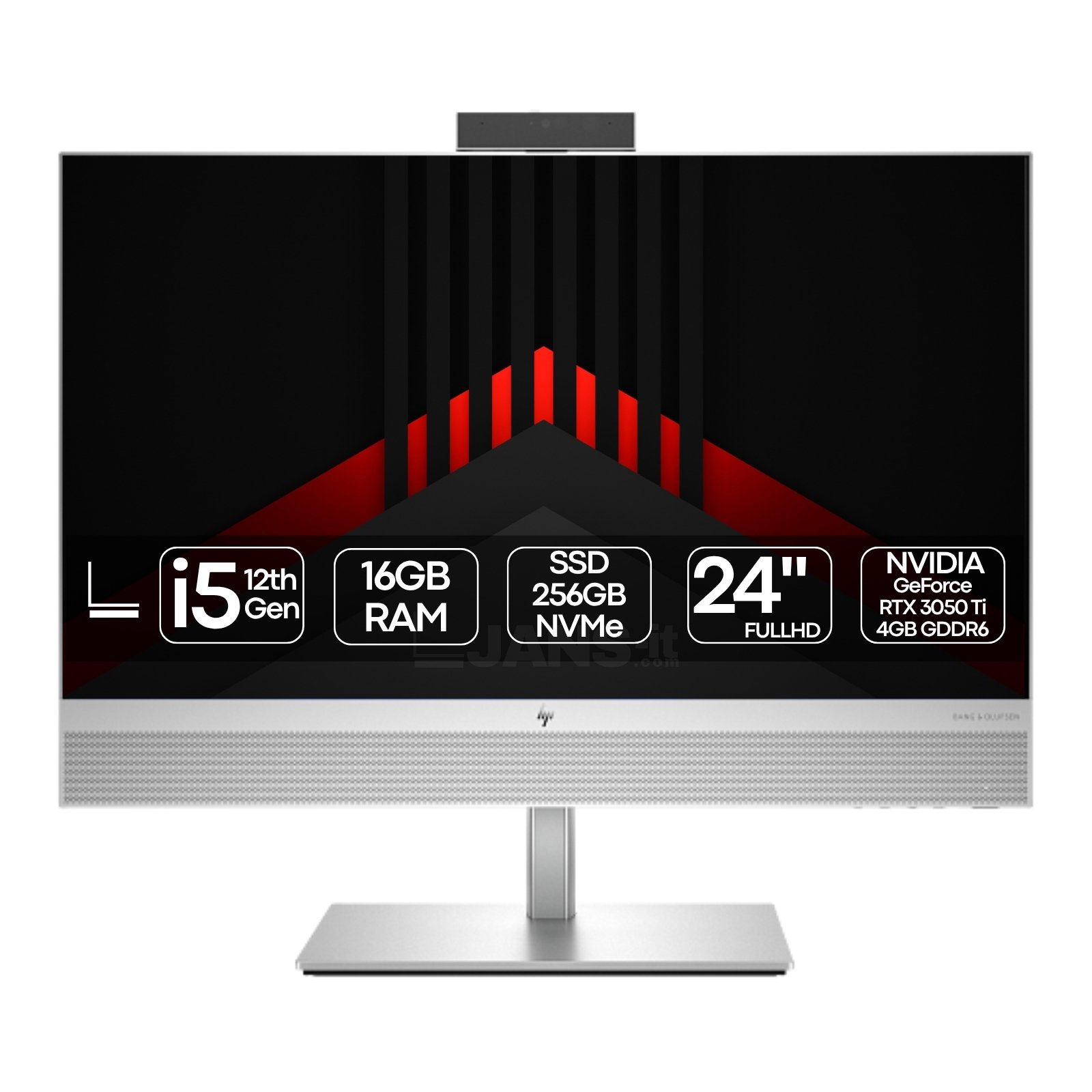 Computador All-In-One HP EliteOne 840 G9, Intel Core i5-12th, Placa Gráfica NVIDIA GeForce RTX 3050 Ti - Imagem Principal JANSit