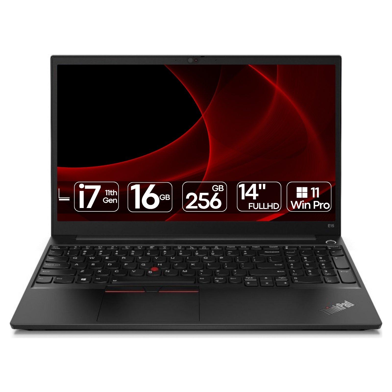 Portátil Recondicionado Lenovo ThinkPad E15 G2, Intel Core i7, 16GB RAM - Imagem Principal JANSit