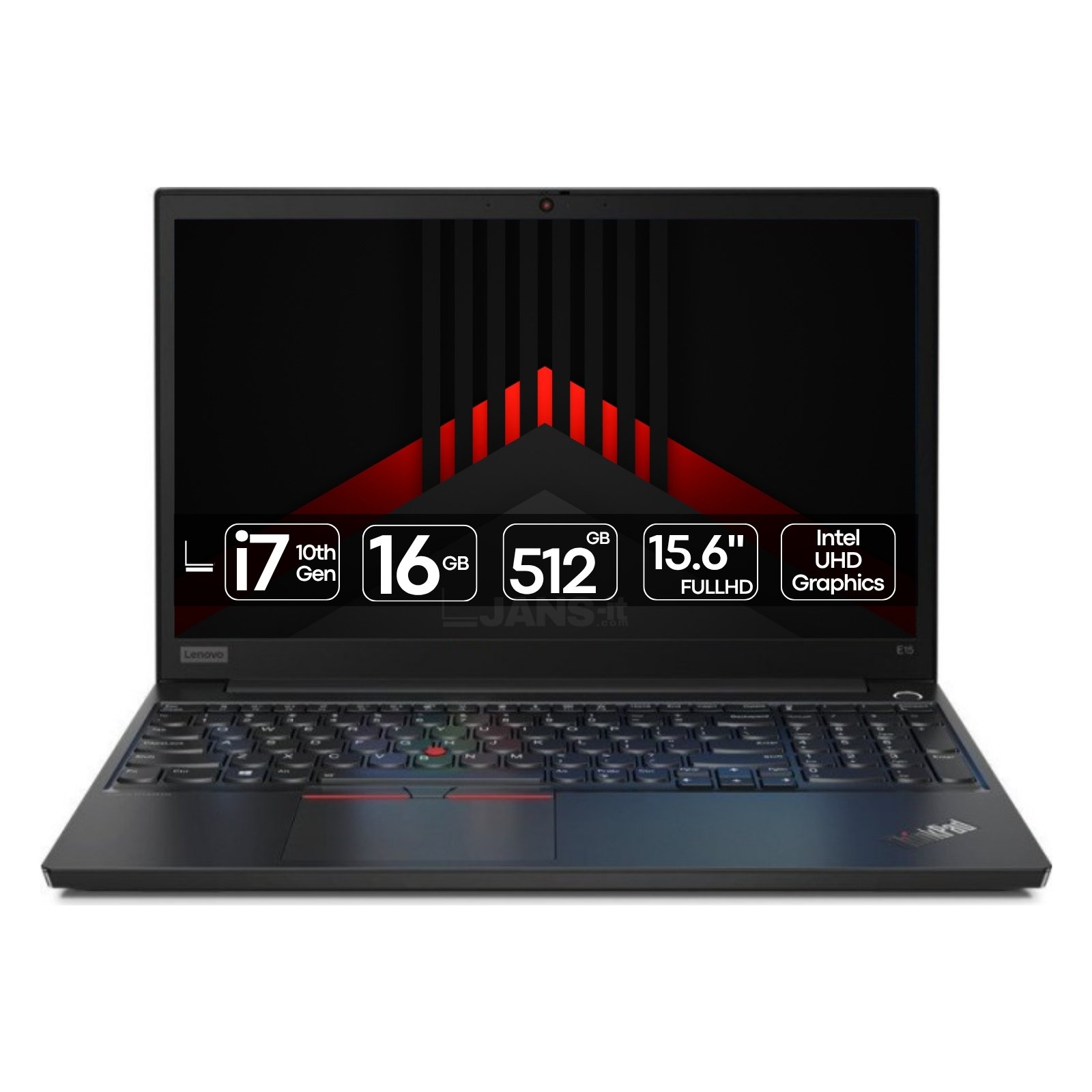 Portátil Recondicionado Lenovo ThinkPad E15, Intel Core i7 - Imagem Principal JANSit