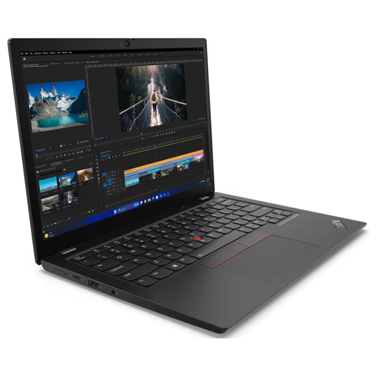 Portátil Recondicionado Lenovo ThinkPad L13 Flex G5 - Imagem Lateral Esquerda JANSit