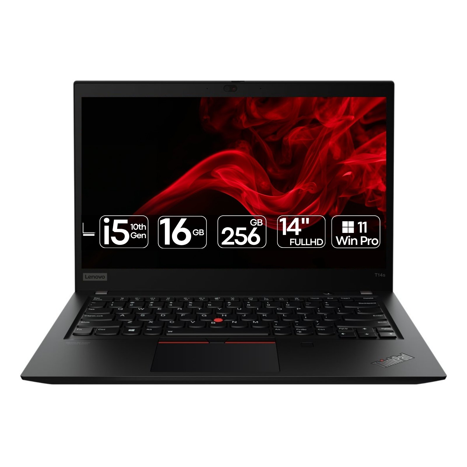 Portátil Recondicionado Lenovo ThinkPad T14s Gen 1, Intel Core i5, 16GB RAM - Imagem Principal JANSit