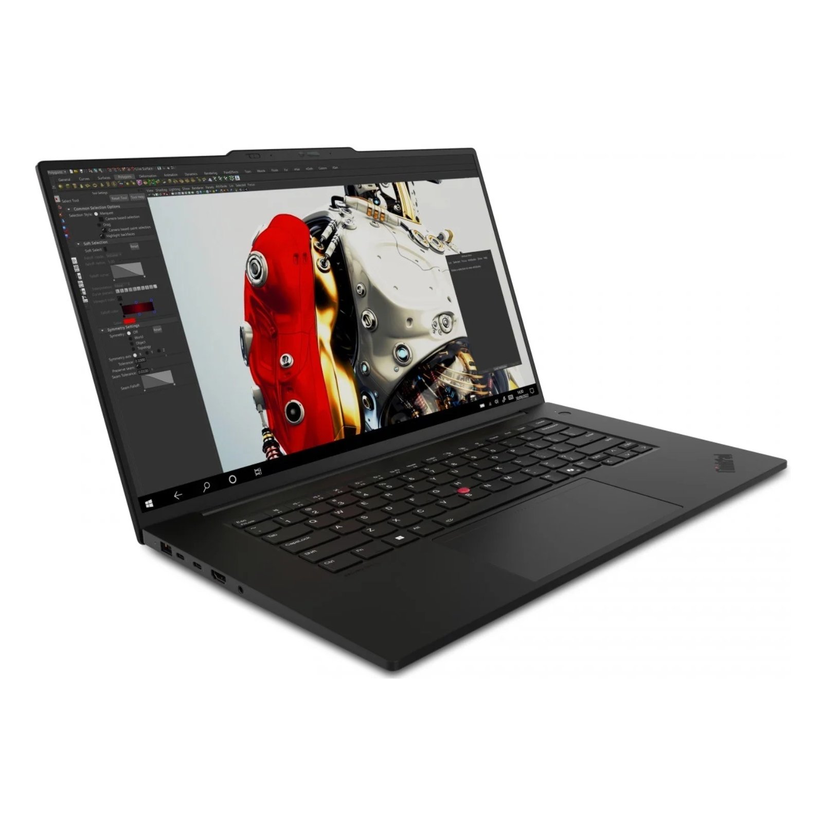 Workstation Portátil Recondicionada Lenovo ThinkPad P1 Gen 7 - Imagem Lateral Esquerda JANSit
