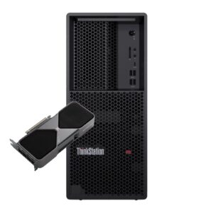 Workstation Recondicionada Lenovo ThinkStation P3, Placa Gráfica NVIDIA GeForce RTX 5070 12GB GDDR7 - Imagem Principal JANSit